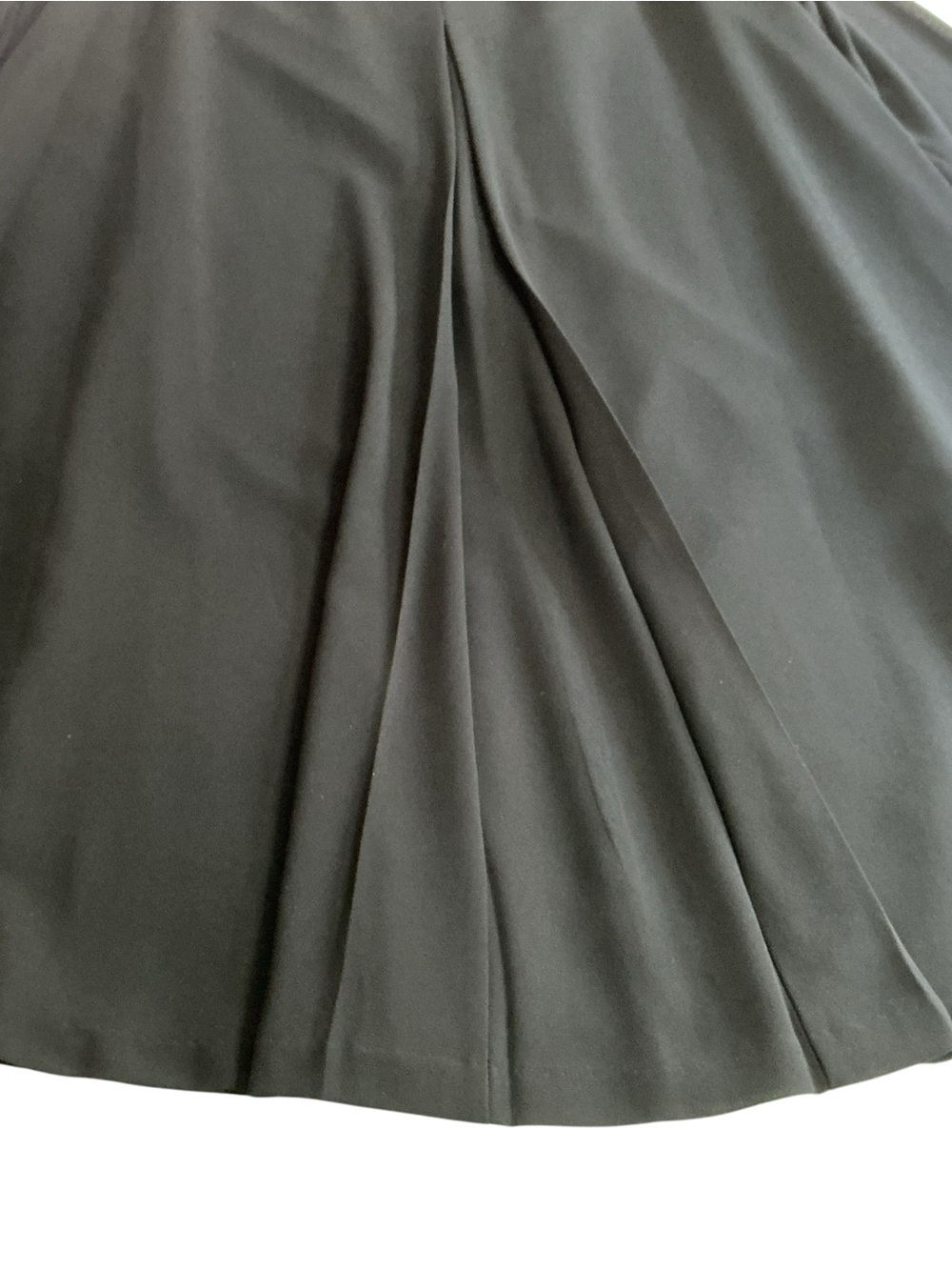 Drapers & Damon's semi formal Dress 22W Black Lined Midi Flowy evening NWT - Picture 6 of 14